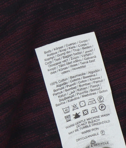 Jack & Jones Men's Red Pullover Jumper Size L