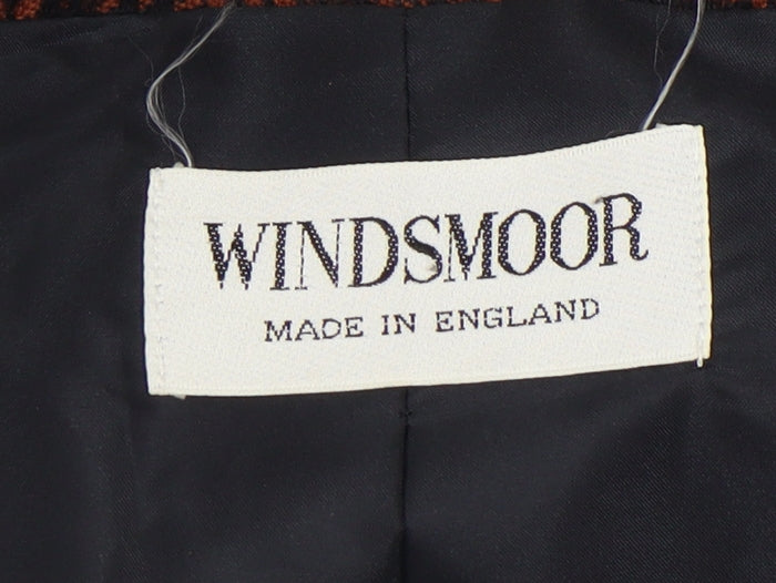 Windsmoor Women’s Brown Check Blazer, Size 18