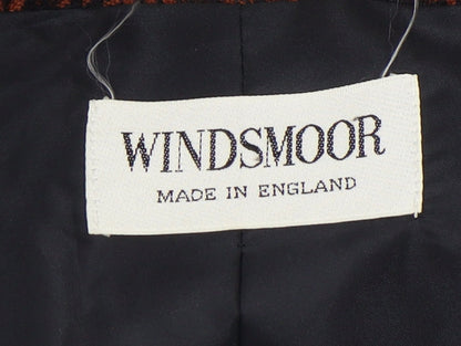 Windsmoor Women’s Brown Check Blazer, Size 18