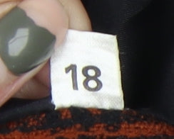 Windsmoor Women’s Brown Check Blazer, Size 18