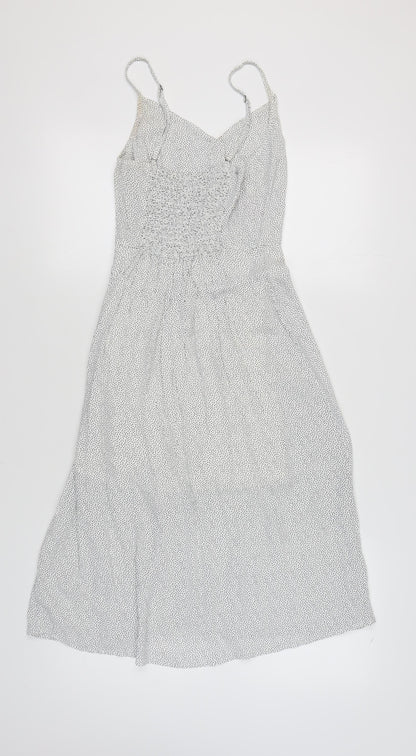 Abercrombie & Fitch Women’s Polka Dot Midi Slip Dress XS