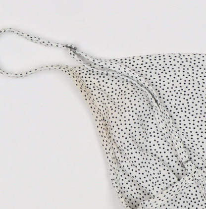 Abercrombie & Fitch Women’s Polka Dot Midi Slip Dress XS