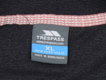 Trespass Women's Black XL 1/2 Zip Sweatshirt