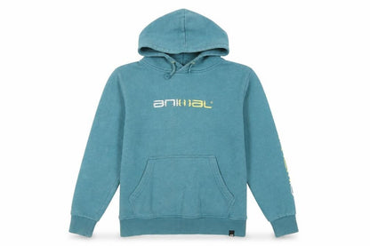 Animal Boys Blue Hoodie Pullover Size 9-10 Years