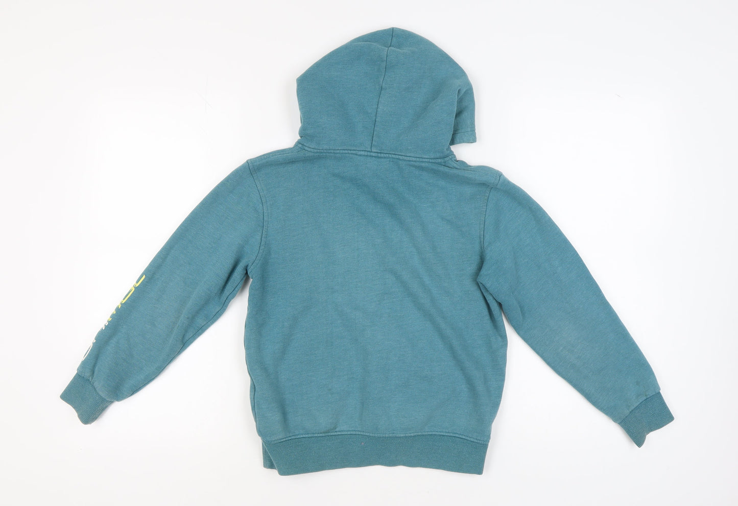 Animal Boys Blue Hoodie Pullover Size 9-10 Years