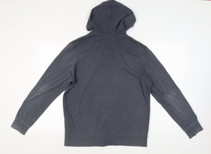 Mens UK Size XL JACK & JONES Grey Full Zip Hoodie