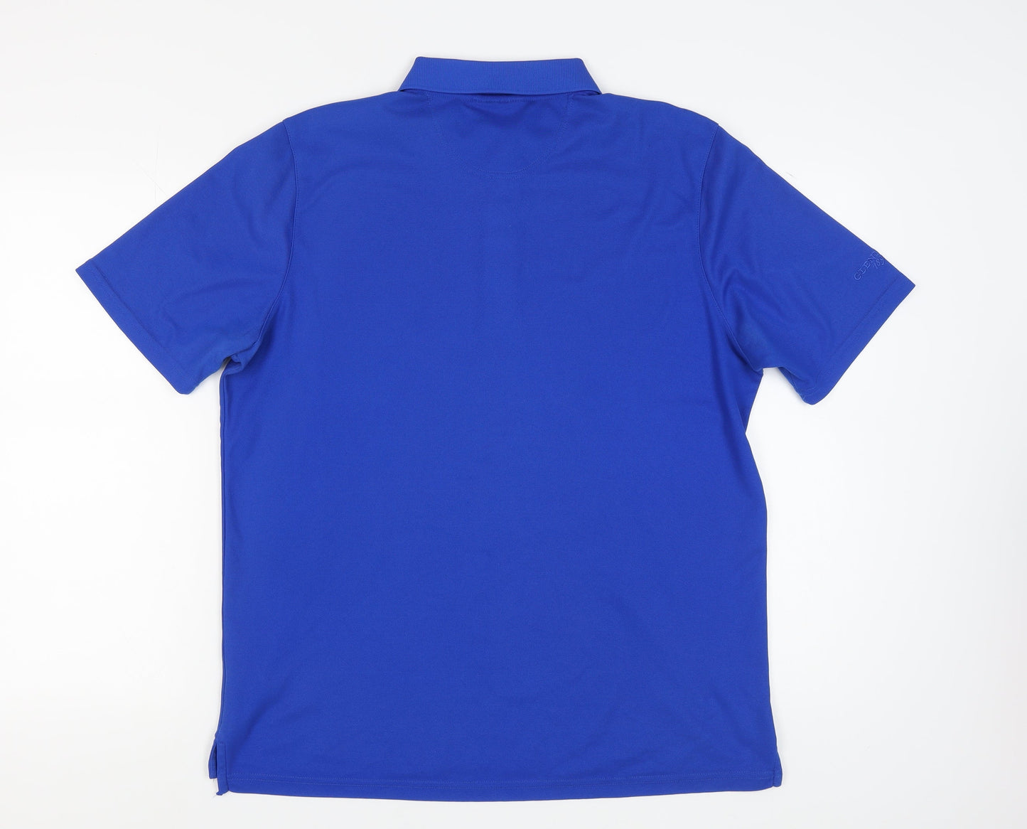 Glenmuir Men's Blue Polo Shirt Size L - Golf Casual