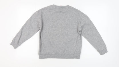 Marvel Boys Grey Superhero Sweatshirt 11-12Y Pullover