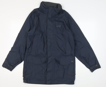Mens UK Size S Regatta Blue Parka Coat