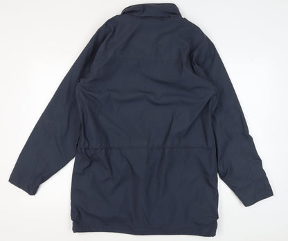 Mens UK Size S Regatta Blue Parka Coat