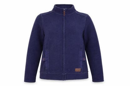 Weird Fish Women's Blue Full Zip Jacket Size 10