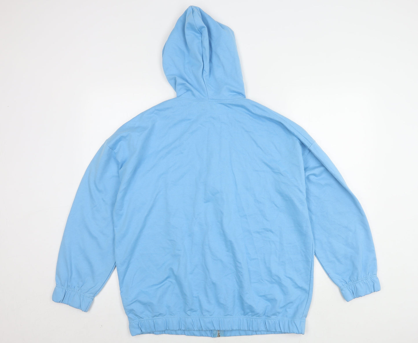 Mens UK Size M Boohoo Blue Basic Jacket