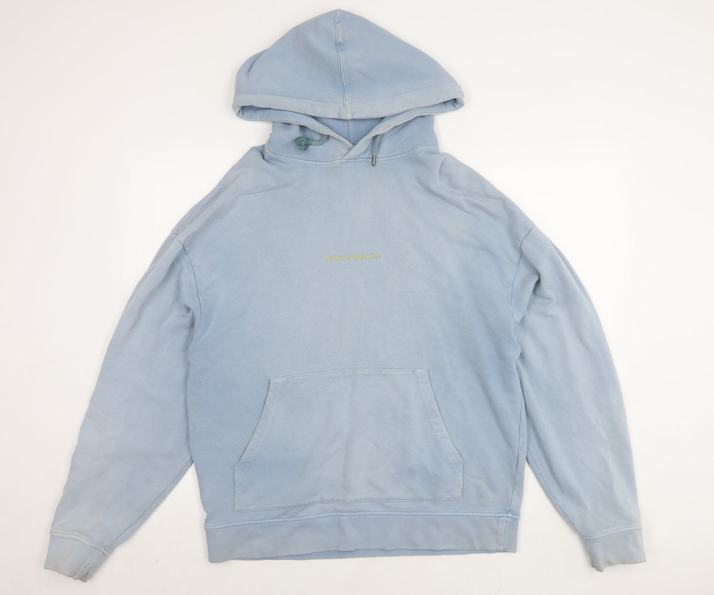 Topman Men's Blue Pullover Hoodie M