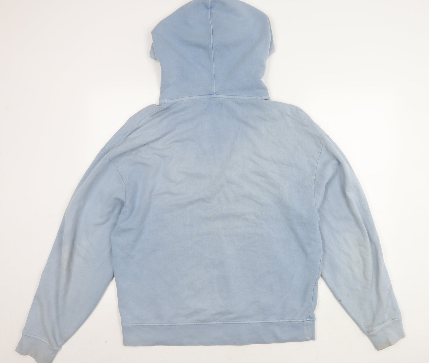 Topman Men's Blue Pullover Hoodie M