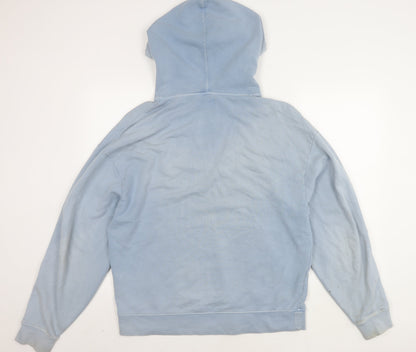 Topman Men's Blue Pullover Hoodie M