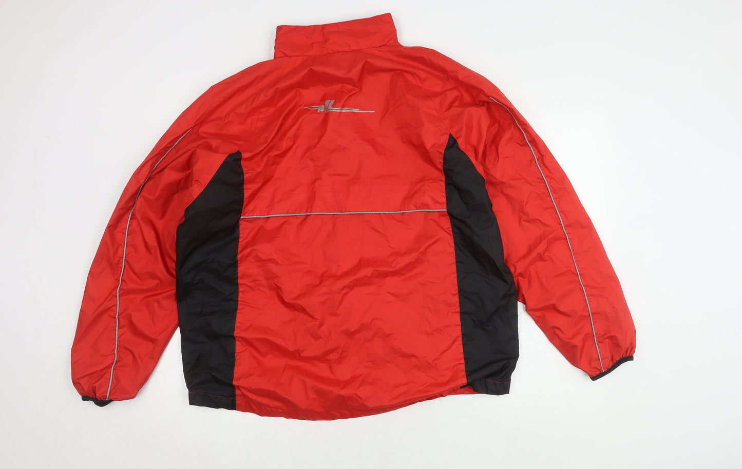 Unisex Adults UK Size L Crane Sports Red Windbreaker Coat