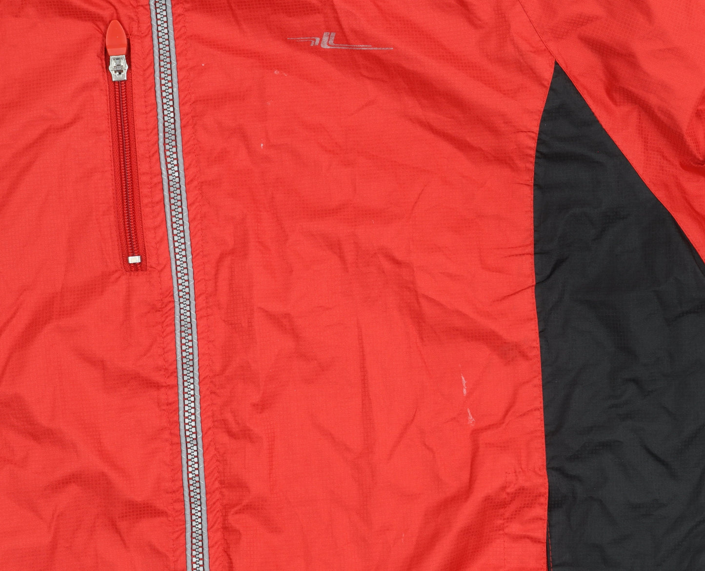 Unisex Adults UK Size L Crane Sports Red Windbreaker Coat