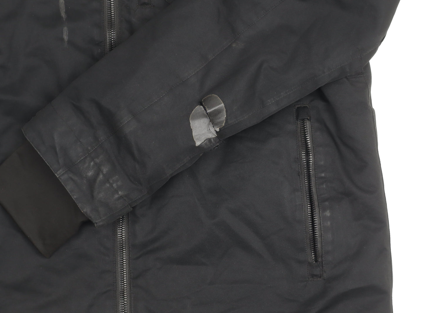 Mens UK Size M Surfanic Black Rain Coat