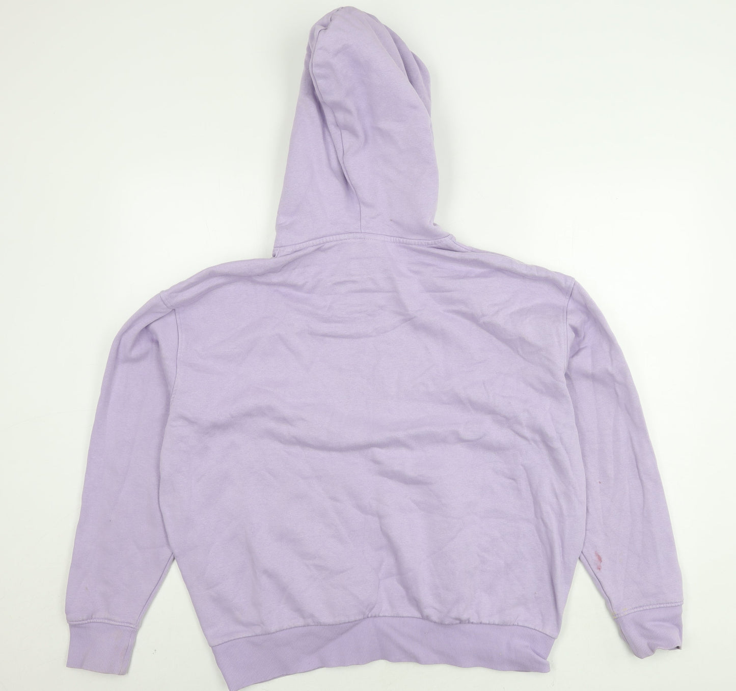 Weekday Unisex Purple Hoodie S - Pullover Fleece
