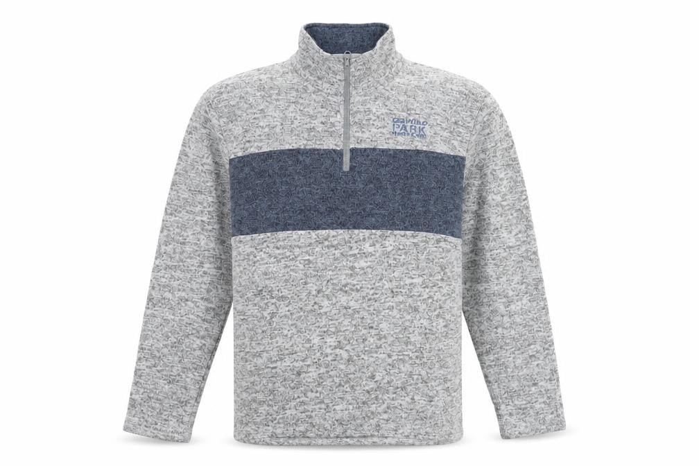 Mens UK Size L atlasformen Grey Pullover Sweatshirt