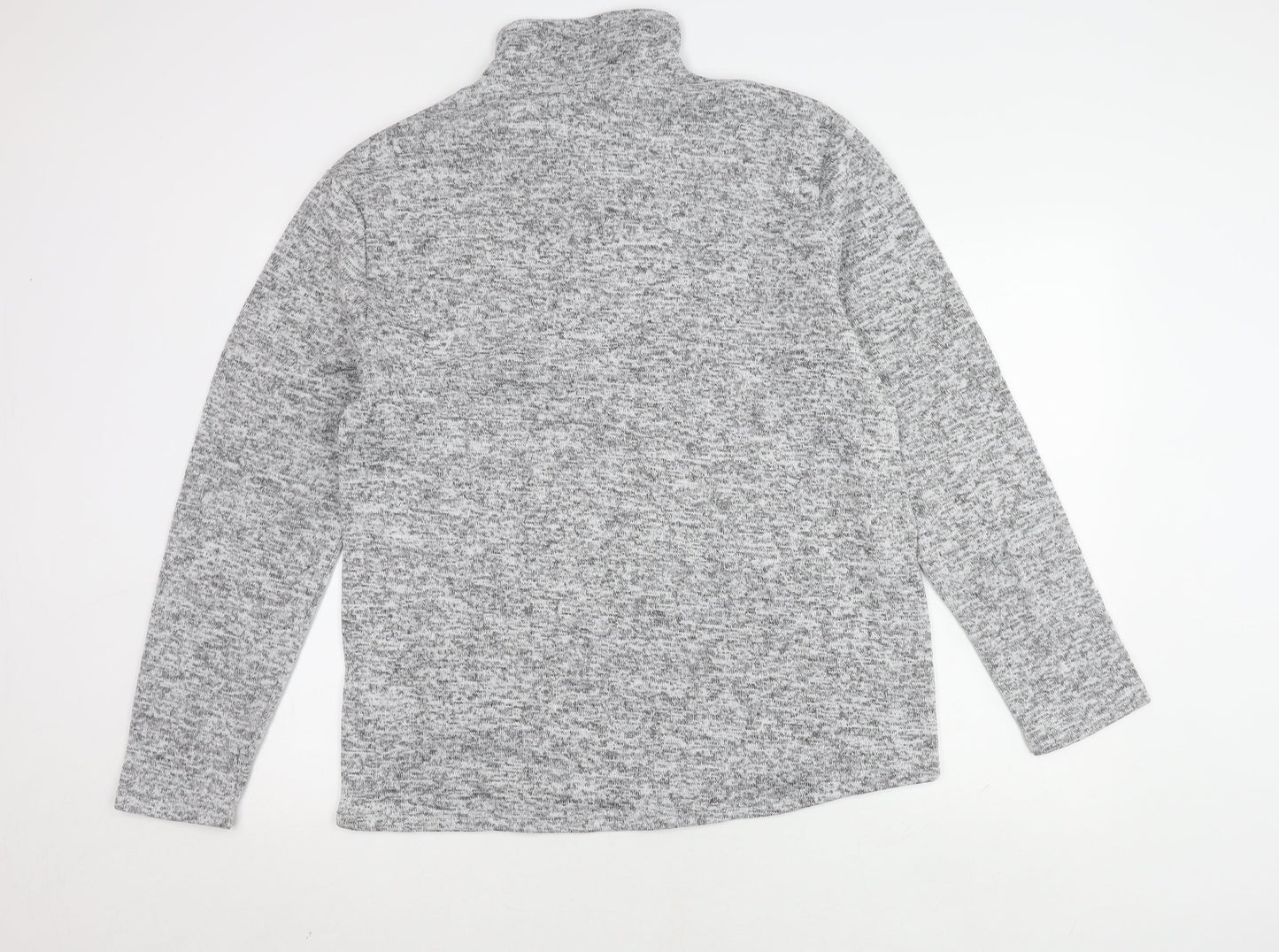 Mens UK Size L atlasformen Grey Pullover Sweatshirt