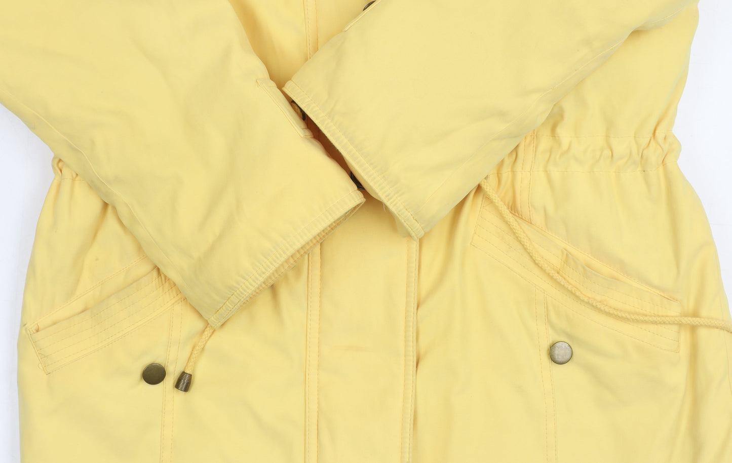 Cloud Nine Women's Yellow Parka S - Casual Hooded Jacket