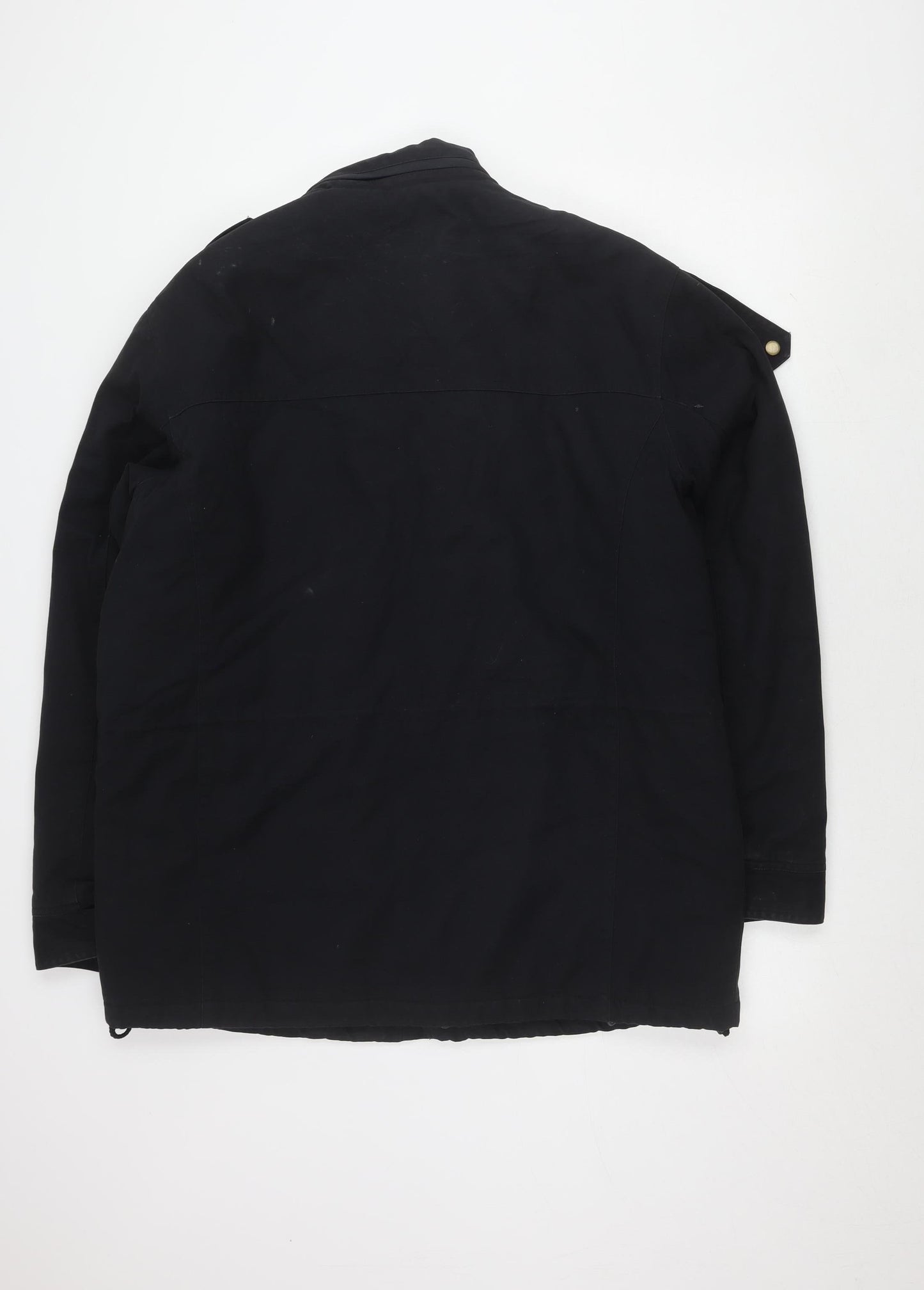 Mens UK Size L DIVISION 404 Black Bomber Jacket