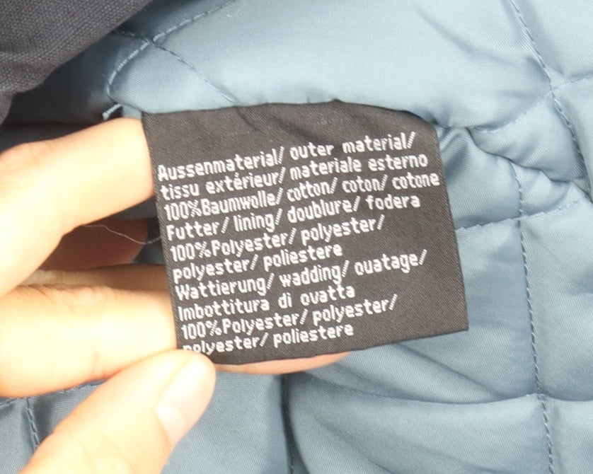 Mens UK Size L DIVISION 404 Black Bomber Jacket