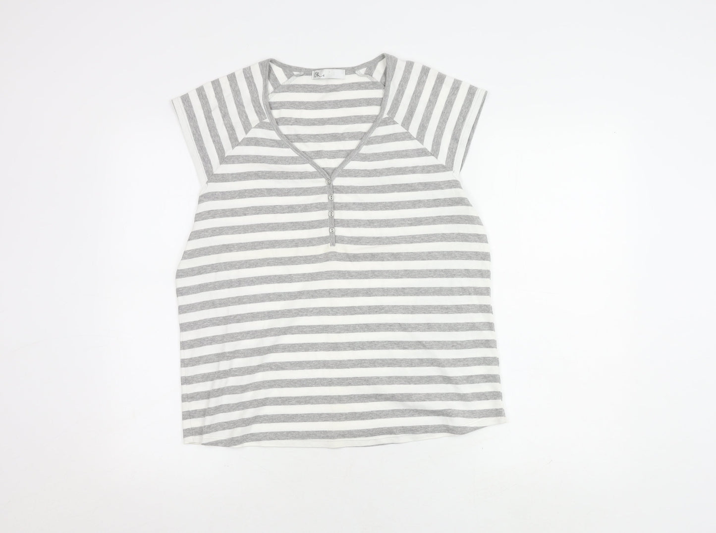Womens UK Size 20 BHS Multicoloured Basic T-Shirt