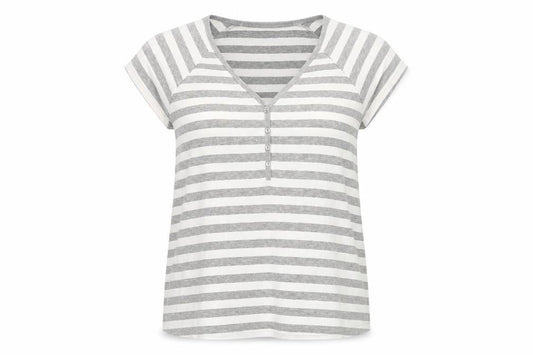 Womens UK Size 20 BHS Multicoloured Basic T-Shirt
