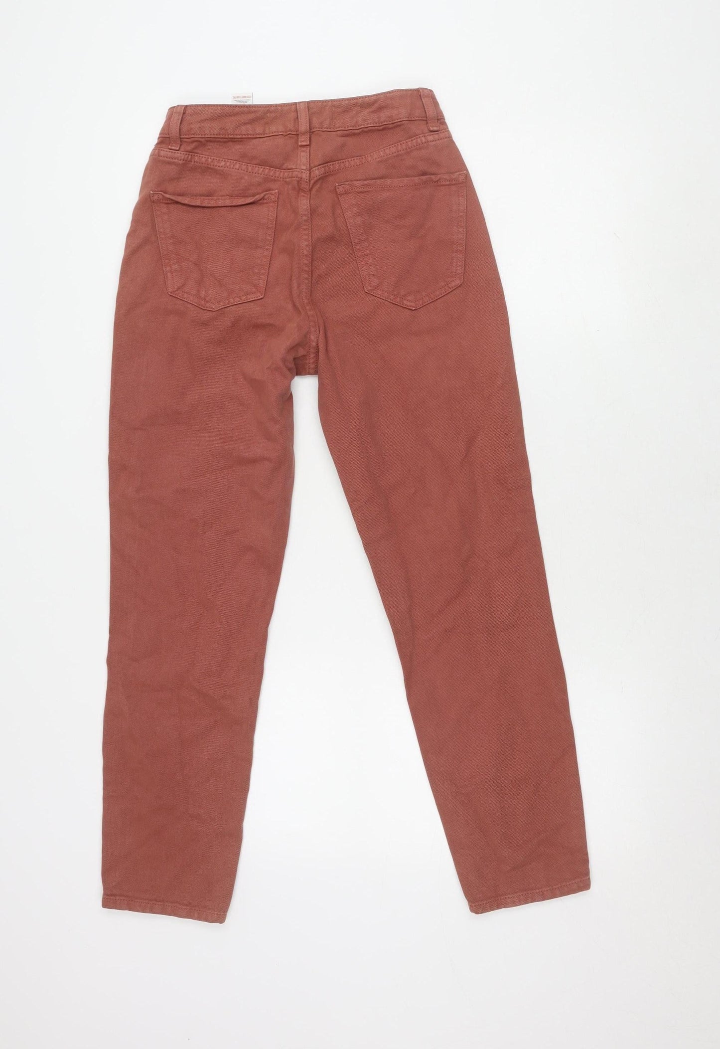 Next Women's Brown High Rise Mom Jeans Size 6