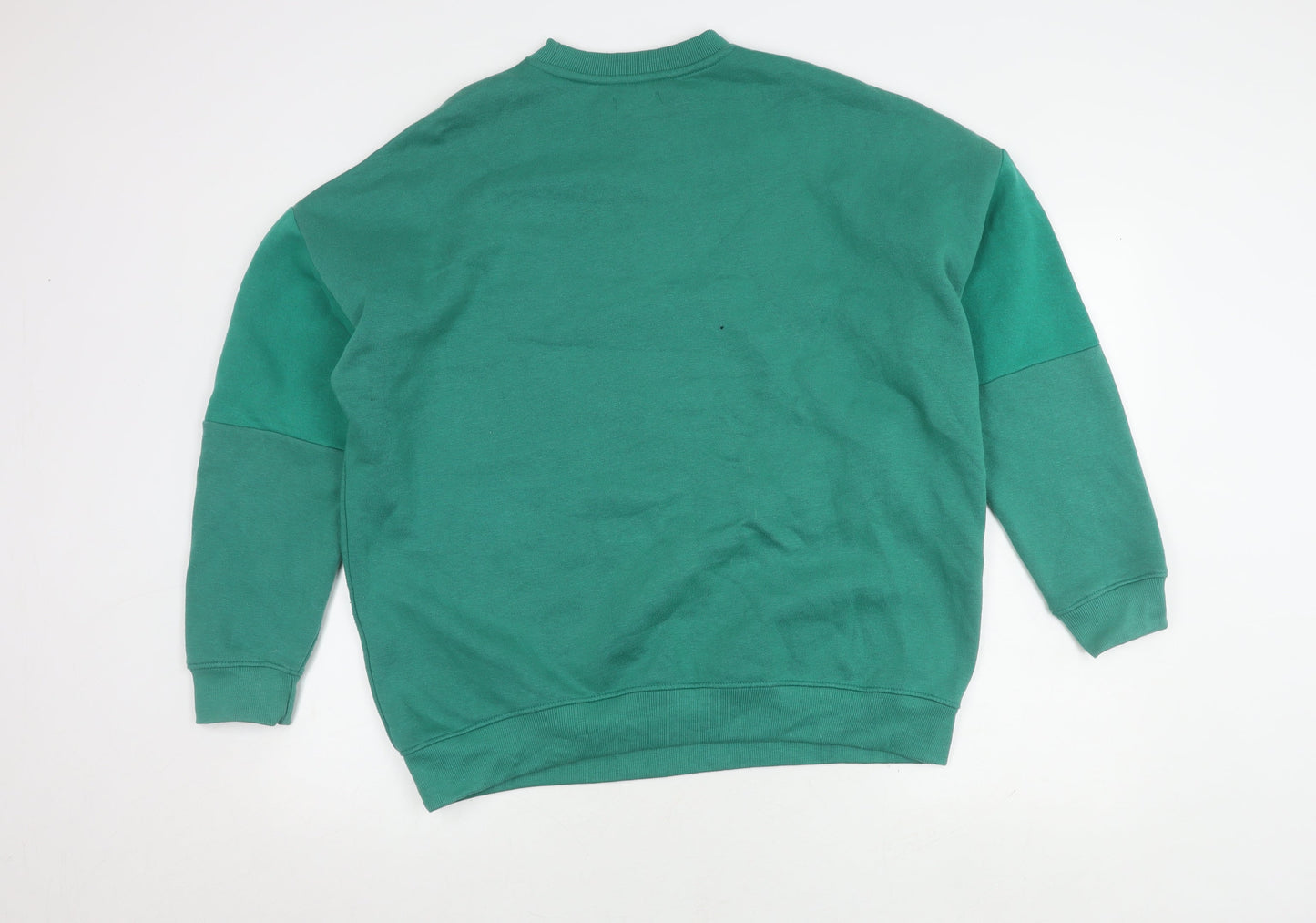 Boohoo Women's Green Pullover Jumper, M, Long Sleeve