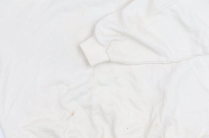 Teens UK Size L Pull&Bear Ivory Pullover Hoodie