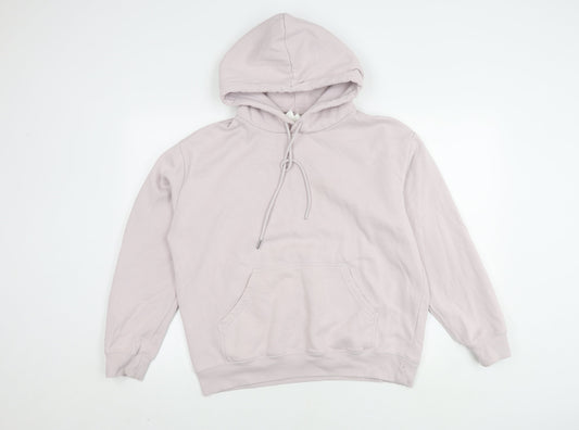 H&M Unisex Adults Clear Hoodie, Size 12, Casual Look