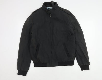 Mens UK Size M NEXT Black Basic Jacket