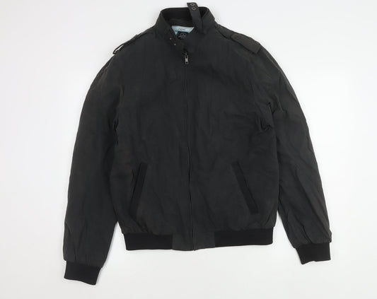 Mens UK Size M NEXT Black Basic Jacket