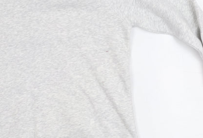 Marks and Spencer Girls Grey Hooded Hoodie - Size 13 Years