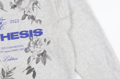 Mens UK Size XL River Island Grey Pullover Sweatshirt