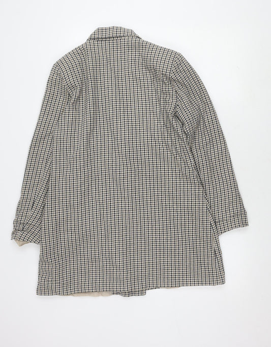 Boohoo Women's Check Blazer - UK Size 14