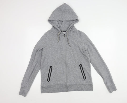 Womens UK Size 12 Marks and Spencer Grey Basic Jacket