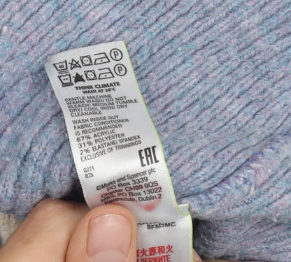 Womens UK Size XS Marks and Spencer Multicoloured Pullover Jumper