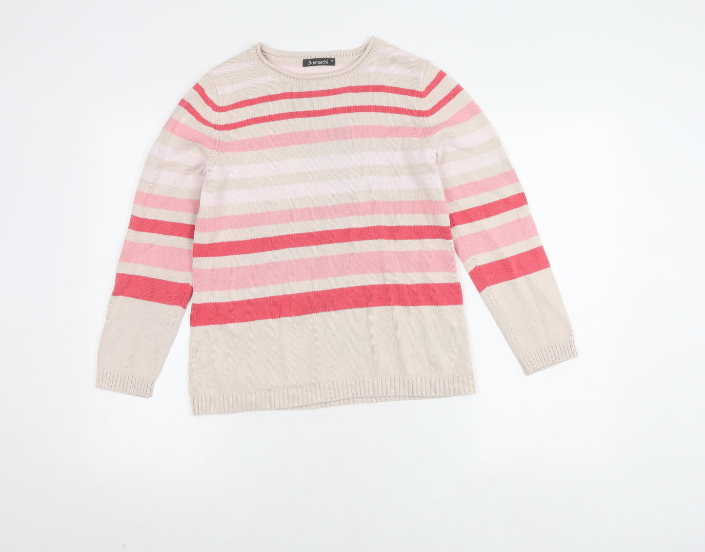 Womens UK Size S Bonmarché Multicoloured Pullover Jumper