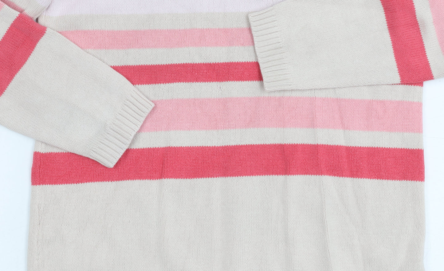 Womens UK Size S Bonmarché Multicoloured Pullover Jumper