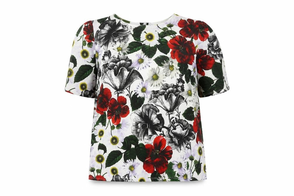 Womens UK Size 14 NEXT Multicoloured Basic T-Shirt