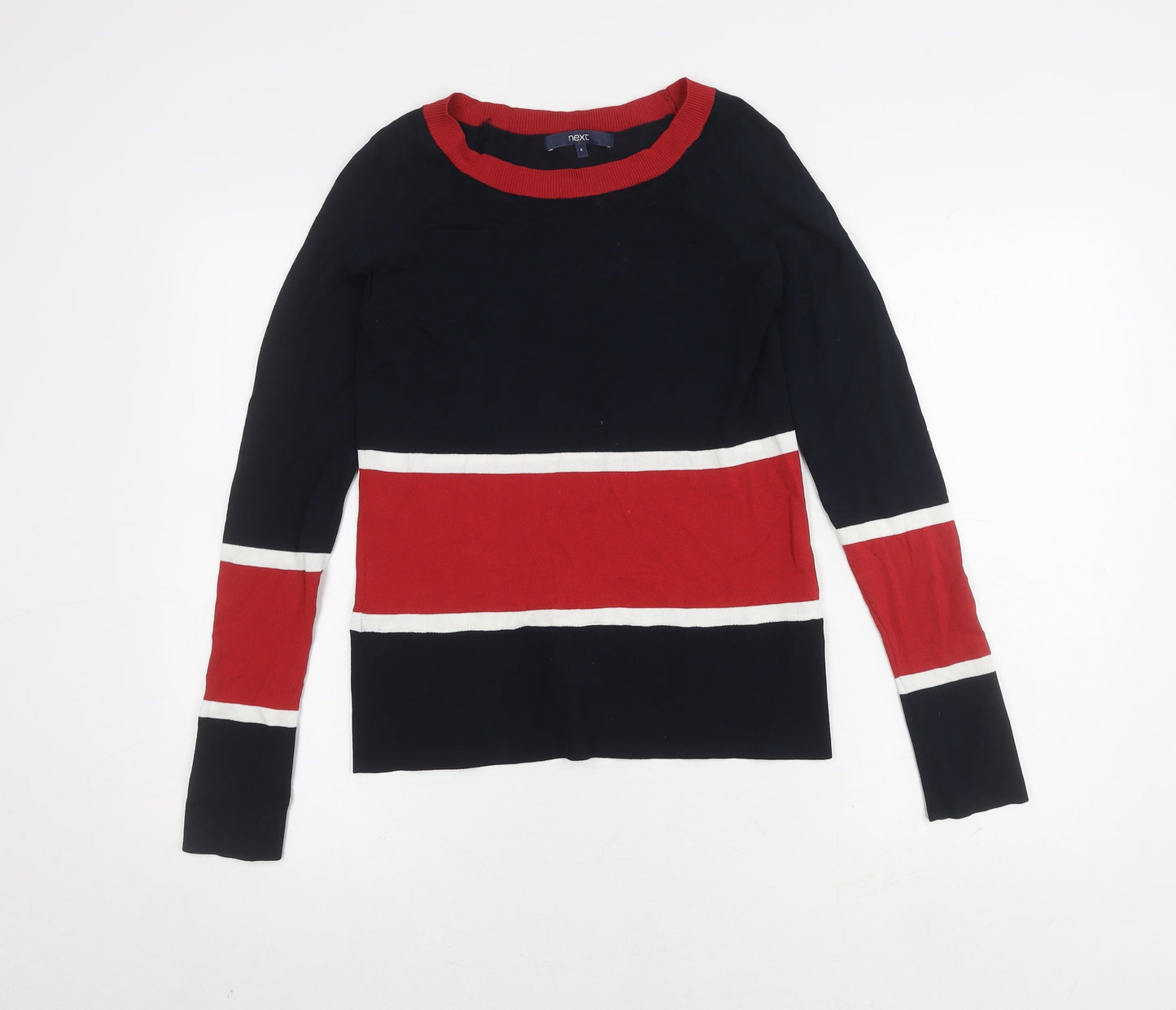 Womens UK Size 6 NEXT Multicoloured Pullover Jumper