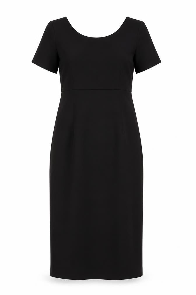 Next Women's Black Short Sleeve Dress - UK 12