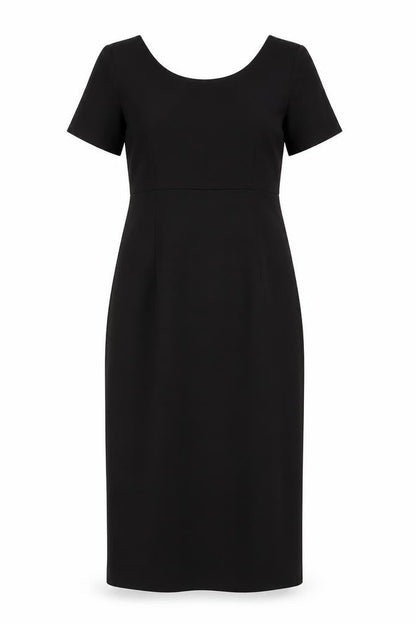 Next Women's Black Short Sleeve Dress - UK 12