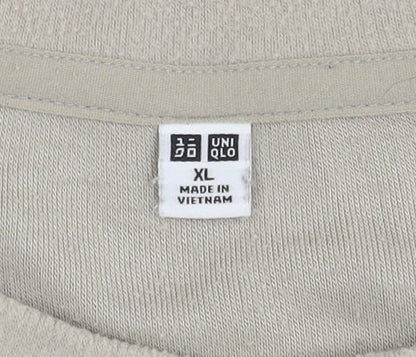 UNIQLO Men's Beige XL Pullover Jumper