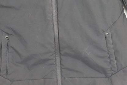 Netplay Men's Black Hooded Jacket Large L
