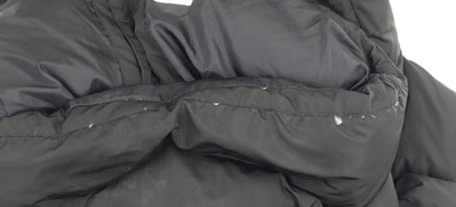 MNG Girls Black Puffer Jacket, Size 13-14 Years